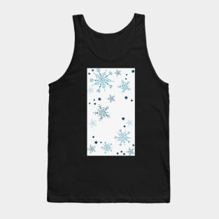 Snowflakes Pattern Tank Top